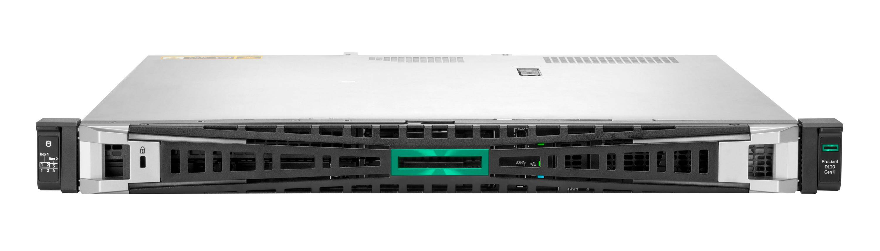 HPE ProLiant DL20 Gen11 - Server - Rack-Montage - 1U - 1-Weg - 1 x Xeon E-2434 / 3.4 GHz - RAM 32 GB-0