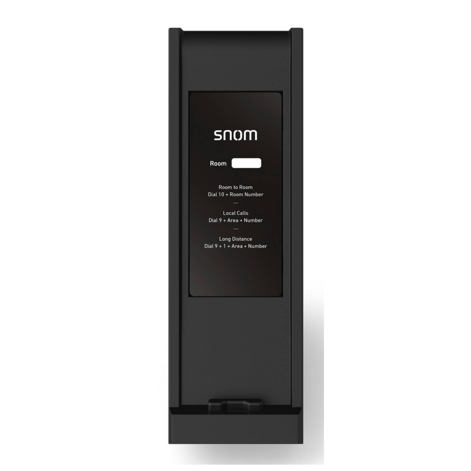 Snom HD300 - Telefon mit Schnur - Gun Metal Black-1