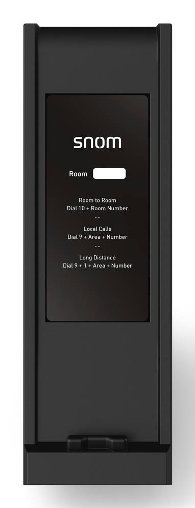 Snom HD300 - Telefon mit Schnur - Gun Metal Black-4