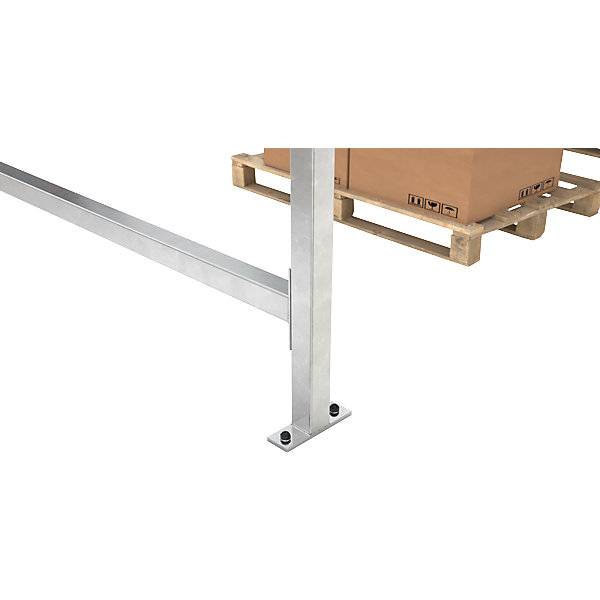 Materialüberdachung Leipzig Grundeinheit B 2250 mm einseitig HxT 2360 x 2200 mm. WSM Walter Solbach |-3
