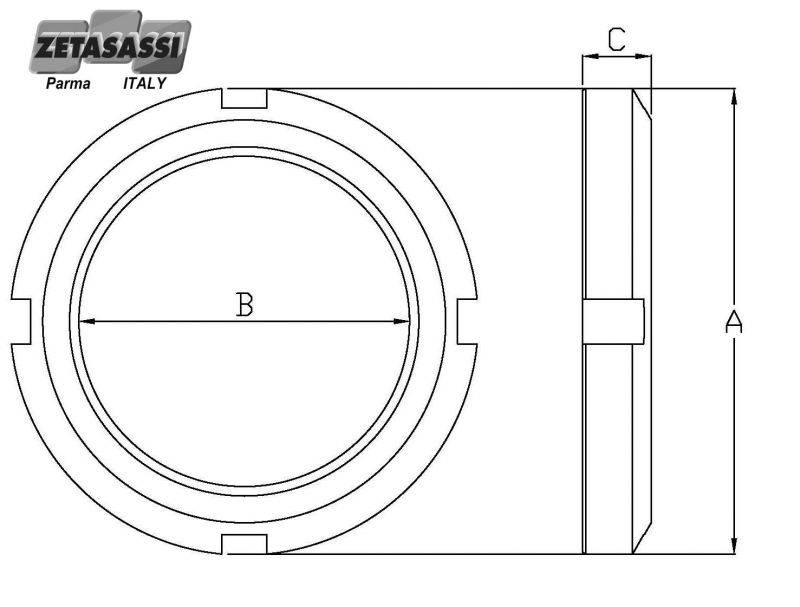 ZETASASSI GHIELF115GS115, Belastungsmutter für Drehmoment- und Synchronbegrenzer-0