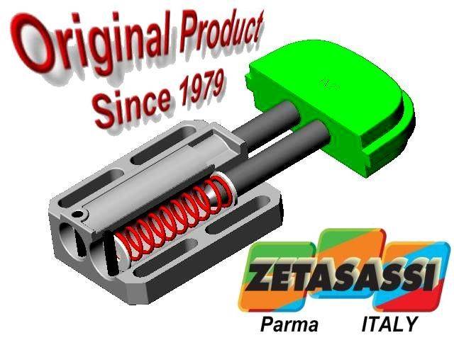 ZETASASSI TO08TASA40S, Automatischer linearer Kettenspanner To08 Rundkopf Newton95:190-130:250-1