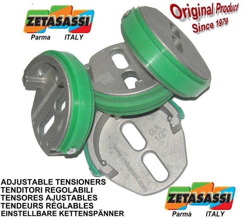 ZETASASSI GA34S, Einstellbarer Kettenspanner GA mit Kettenschieber-0