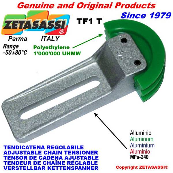 ZETASASSI TF1TASA40D Adjustable Chain Tensioner Tf1 With Chain Slider