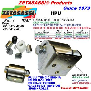 ZETASASSI H3PU6090AL Belt Tensioner Roller Bracket