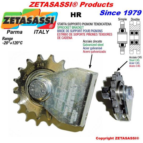 ZETASASSI HR258S Sprocket Bracket