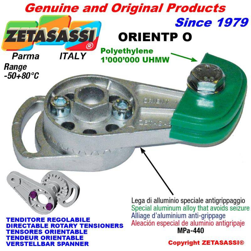ZETASASSI ORIENTPOASA80S Directable Rotary Chain Tensioner Orientp With Chain Slider-0