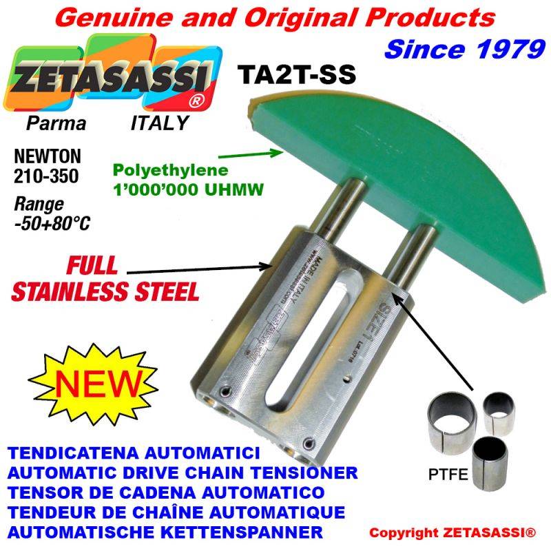 ZETASASSI TA2TASA50T-SS Completely In Stainless Steel Automatic Linear Drive Chain-0