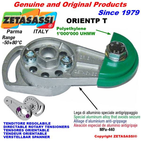 ZETASASSI ORIENTPT114S Directable Rotary Chain Tensioner Orientp With Chain Slider