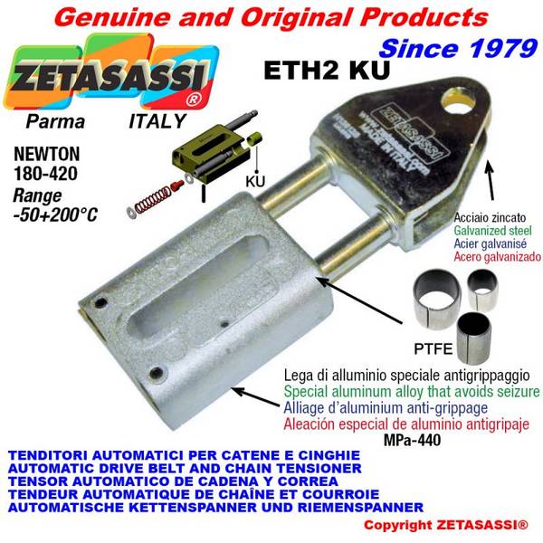 ZETASASSI ETH2DKU Automatic Spring Tensioner Eth2 Ku With Fork