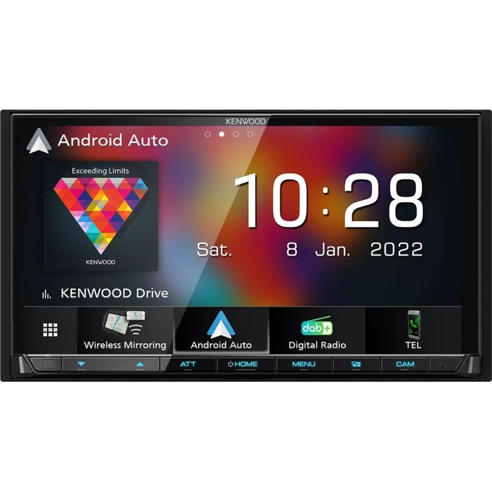 Kenwood Electronics DMX8021DABS car media receiver Audio & Video Mediaplayer-0