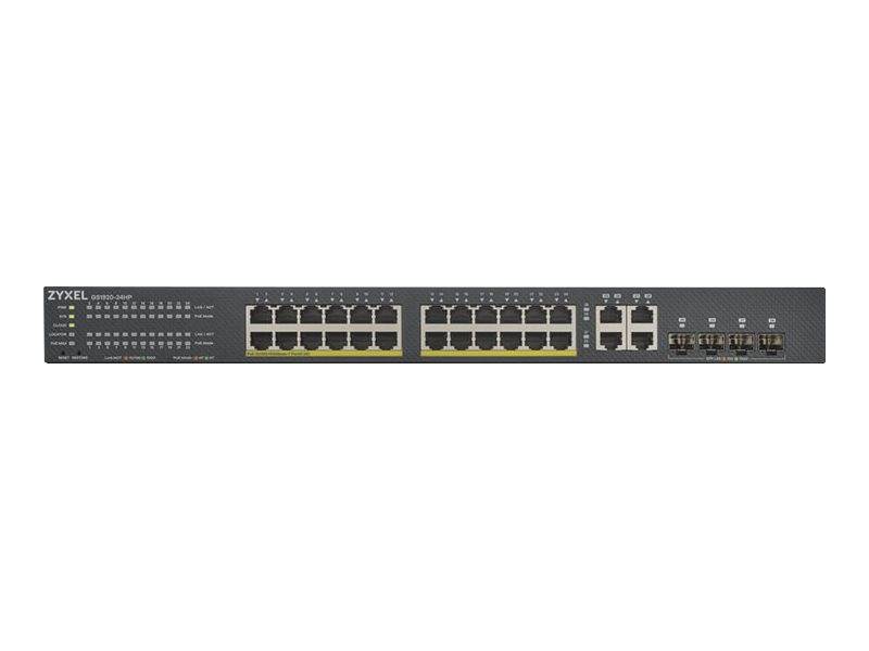 ZyXEL GS1920-24HPV2-EU0101F Switch - 24 Anschlüsse - Smart Netzwerkgerät-1