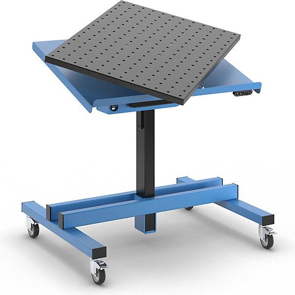 E-Materialständer mit Dreheinheit Plattform-LxB 800 x 600 mm. TAKKT Industrial & Packaging GmbH 80563849