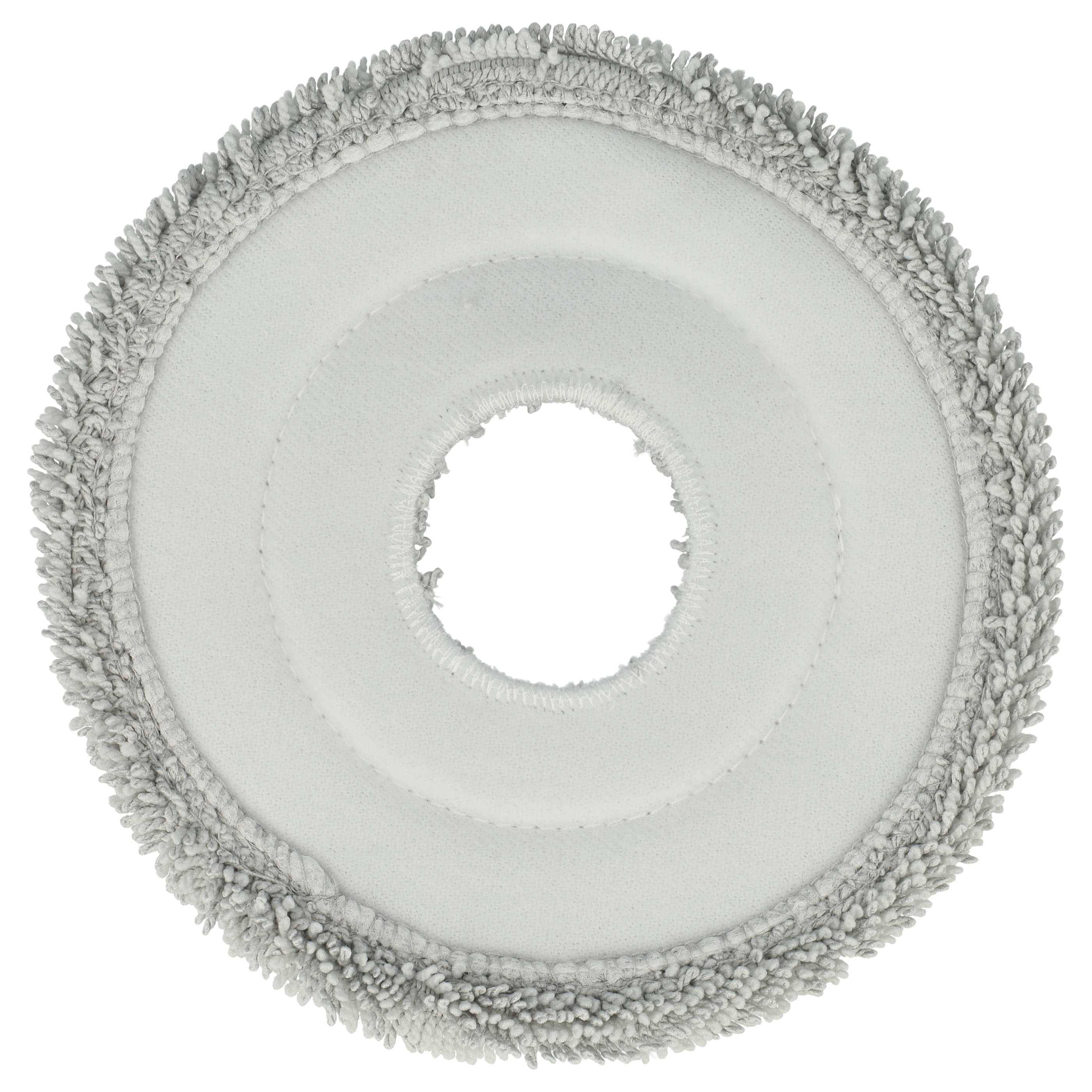 vhbw 10x Wischtuch kompatibel mit Xiaomi S20+ | X10+ Wischroboter, Putzroboter - Mopptuch, Wischmopp-Pad --2