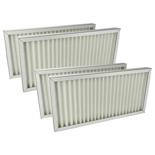 vhbw 4x Luftfilter M5 kompatibel mit Stiebel-Eltron LWZ 304 Integral | LWZ 304 Eco, LWZ 304 flex Lüfter, Ventilator