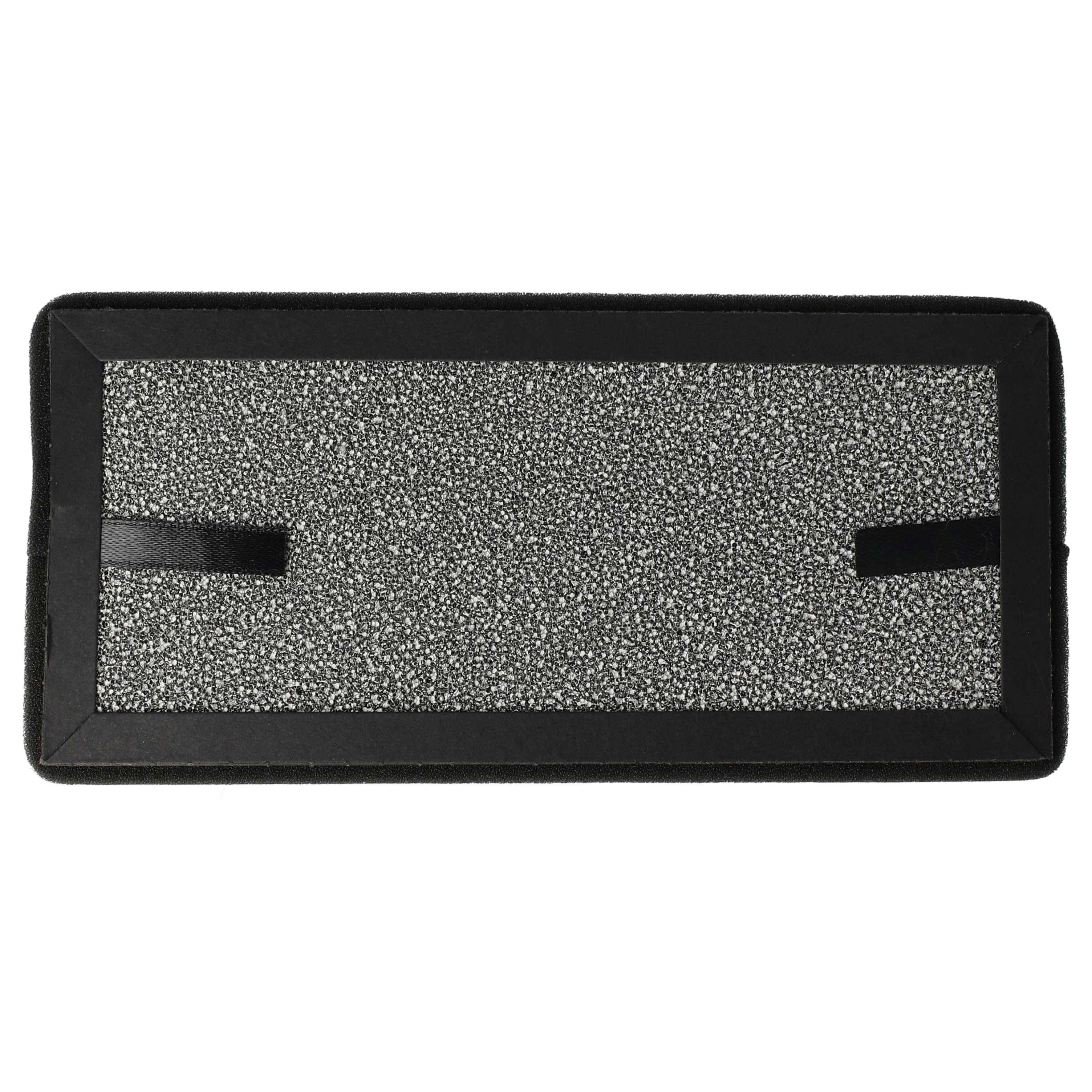 vhbw 2x Aktivkohlefilter Ersatz für Klarstein 10031190 für Luftreiniger | Luftfilter Schwarz Anthrazit-Grau-2