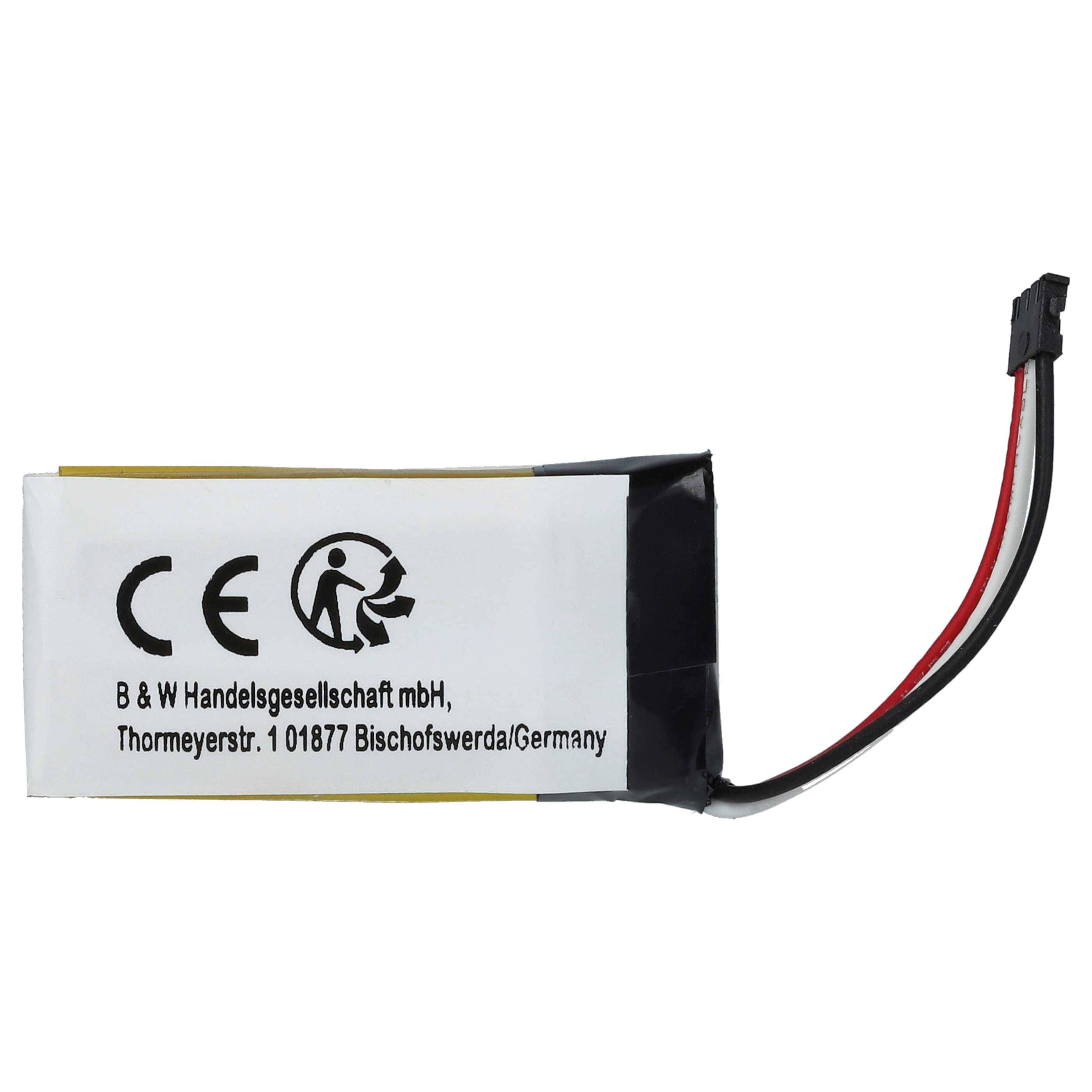 vhbw Akku Ersatz für Logitech 1110 | 533-000071 für Wireless Headset Kopfhörer (240 mAh, 3,7 V, Li-Ion)-2
