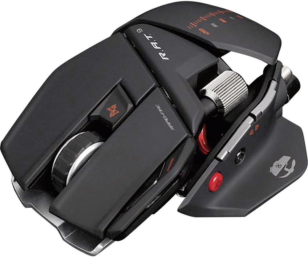 Mad Catz R.A.T.9 Wireless Gaming Maus Schwarz