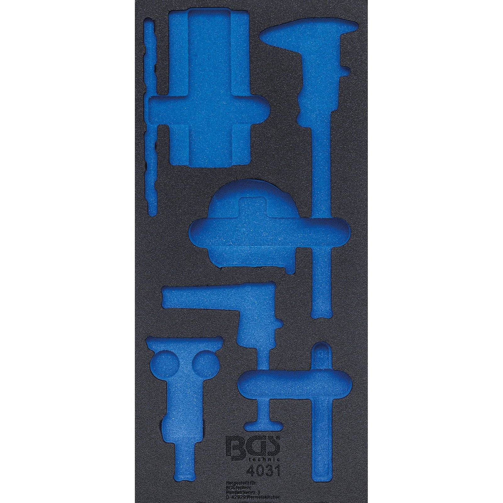 BGS 4031-1 Werkstattwageneinlage 1/3, leer, für Ar t. 4031-1