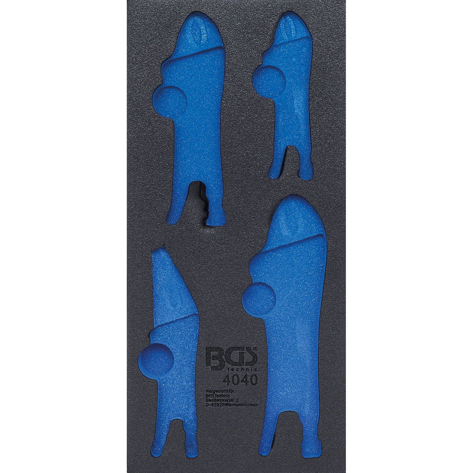 BGS 4040-1 Werkstattwageneinlage 1/3, leer, für Ar t. 4040-1