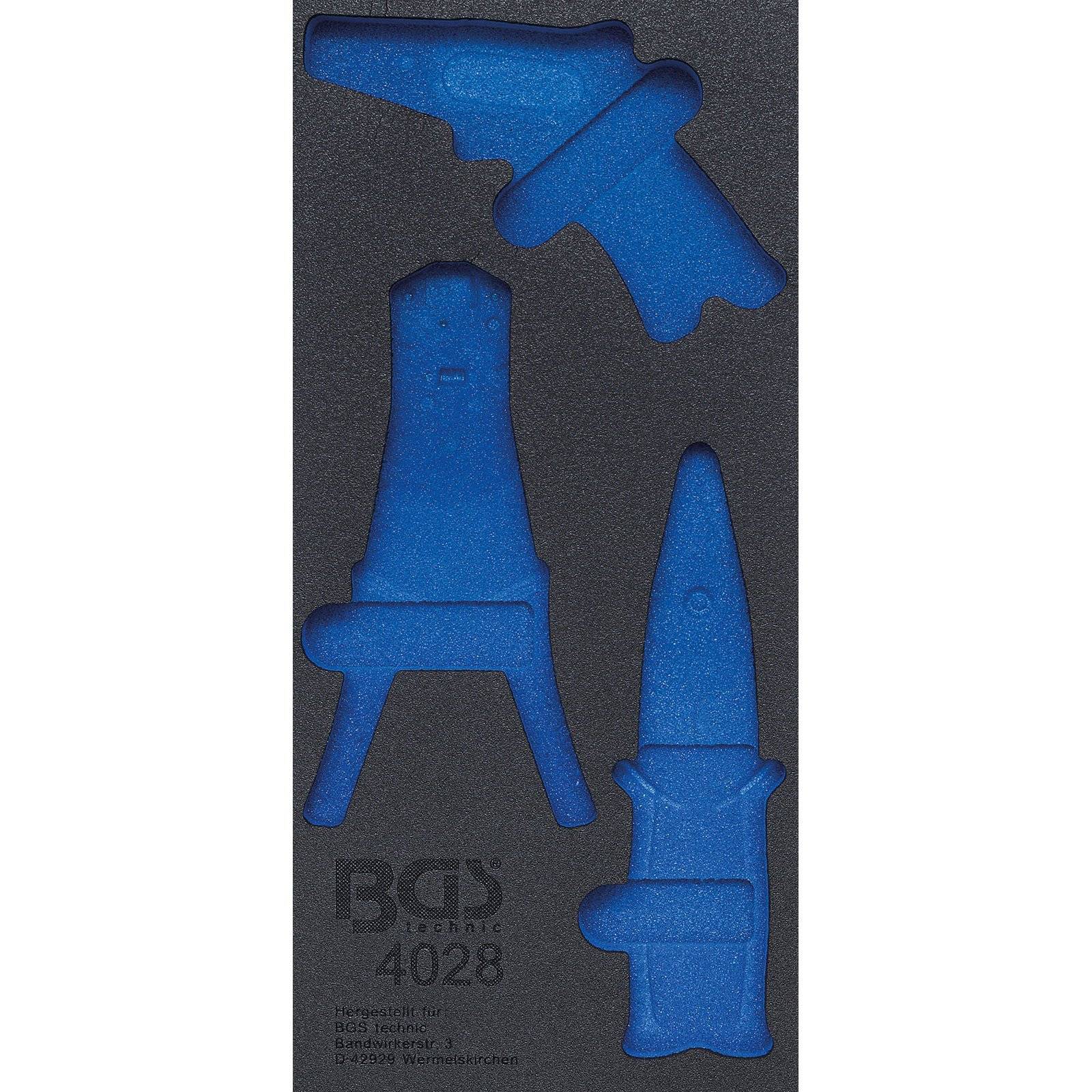 BGS 4029-1 Werkstattwageneinlage 1/3, leer, für Ar t. 4029-1