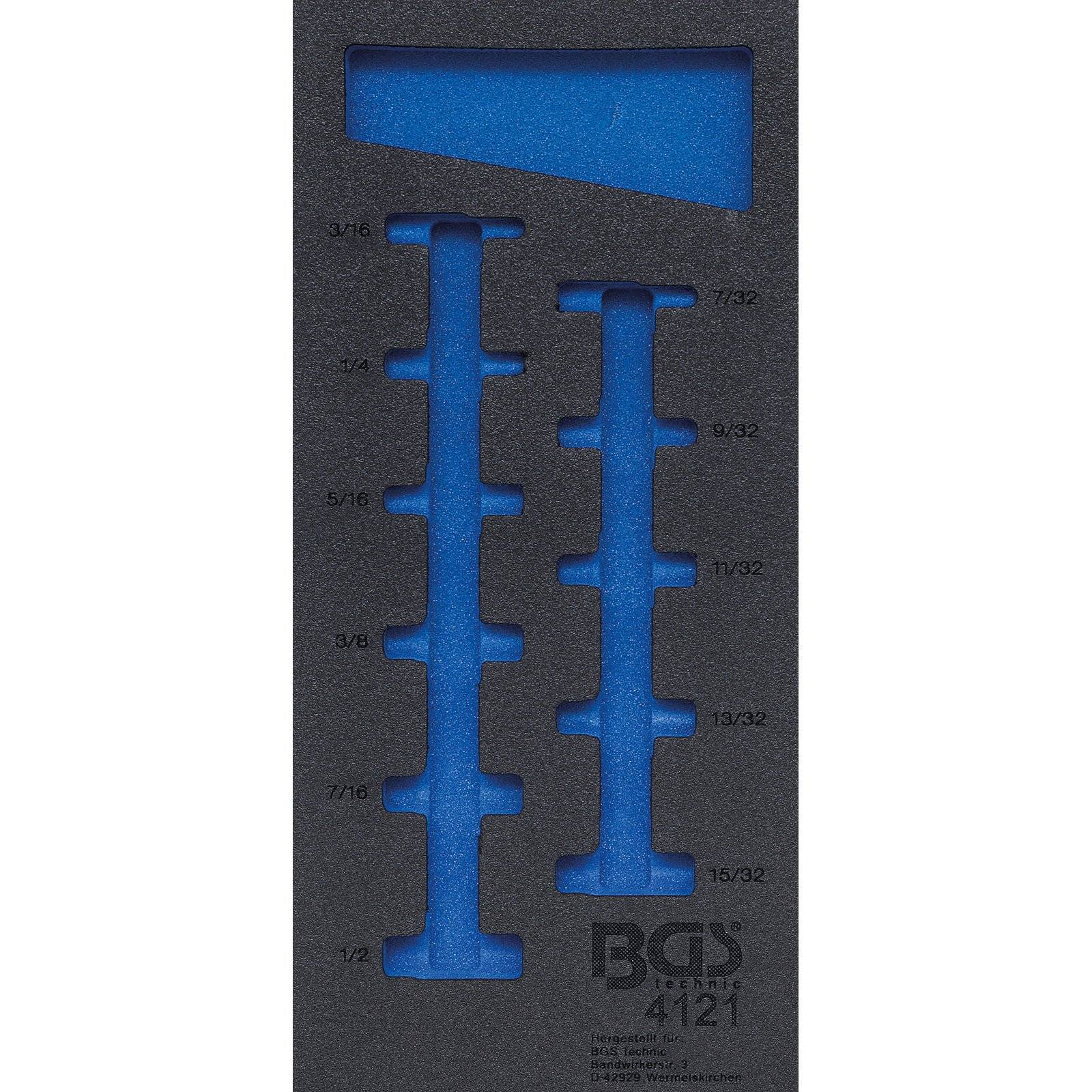 BGS 4121-1 Werkstattwageneinlage 1/3, leer, für Ar t. 4121-1