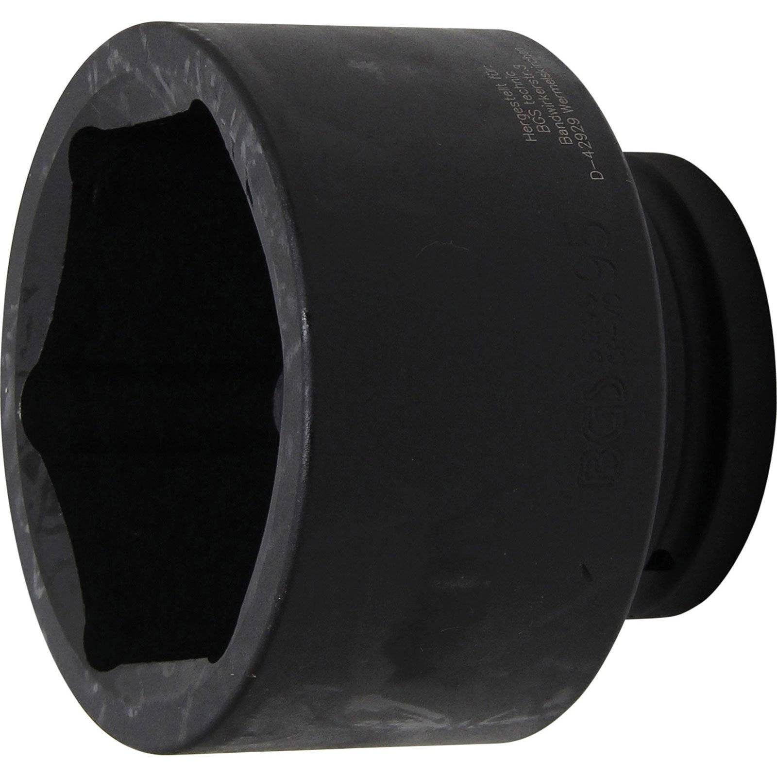 BGS 5895 Kraft-Steckschlüssel-Einsatz Sechskant, A ntrieb Innenvierkant 25 mm (1"), SW 95 mm-1