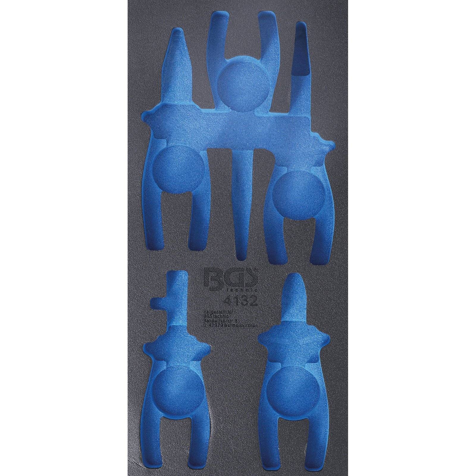 BGS 4132-1 Werkstattwageneinlage 1/3, leer, für Ar t. 4132-1