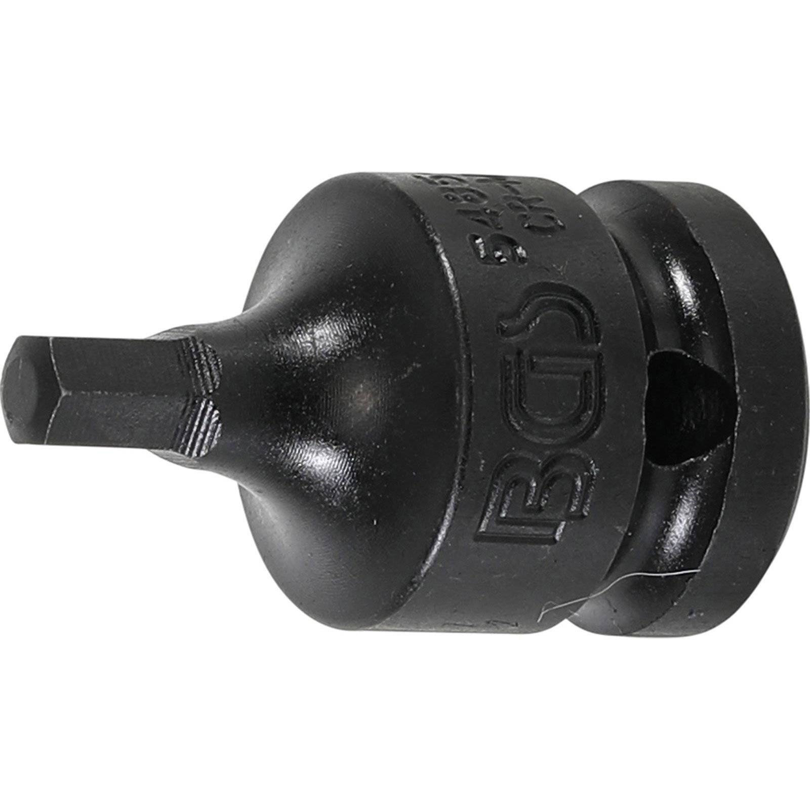 BGS 5485-6 Kraft-Bit-Einsatz, Antrieb Innenvierkan t 12,5 mm (1/2"), Innensechskant 6 mm-1
