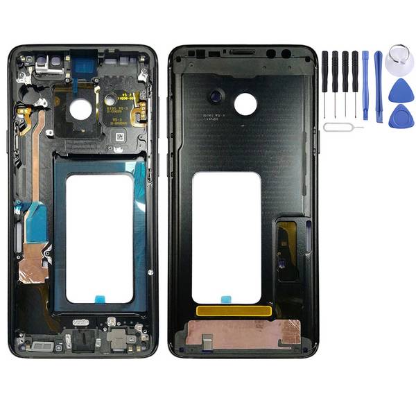 Mittelrahmen Rahmen Gehäuse für Samsung Galaxy S9 Plus G965 G965F Schwarz Top
