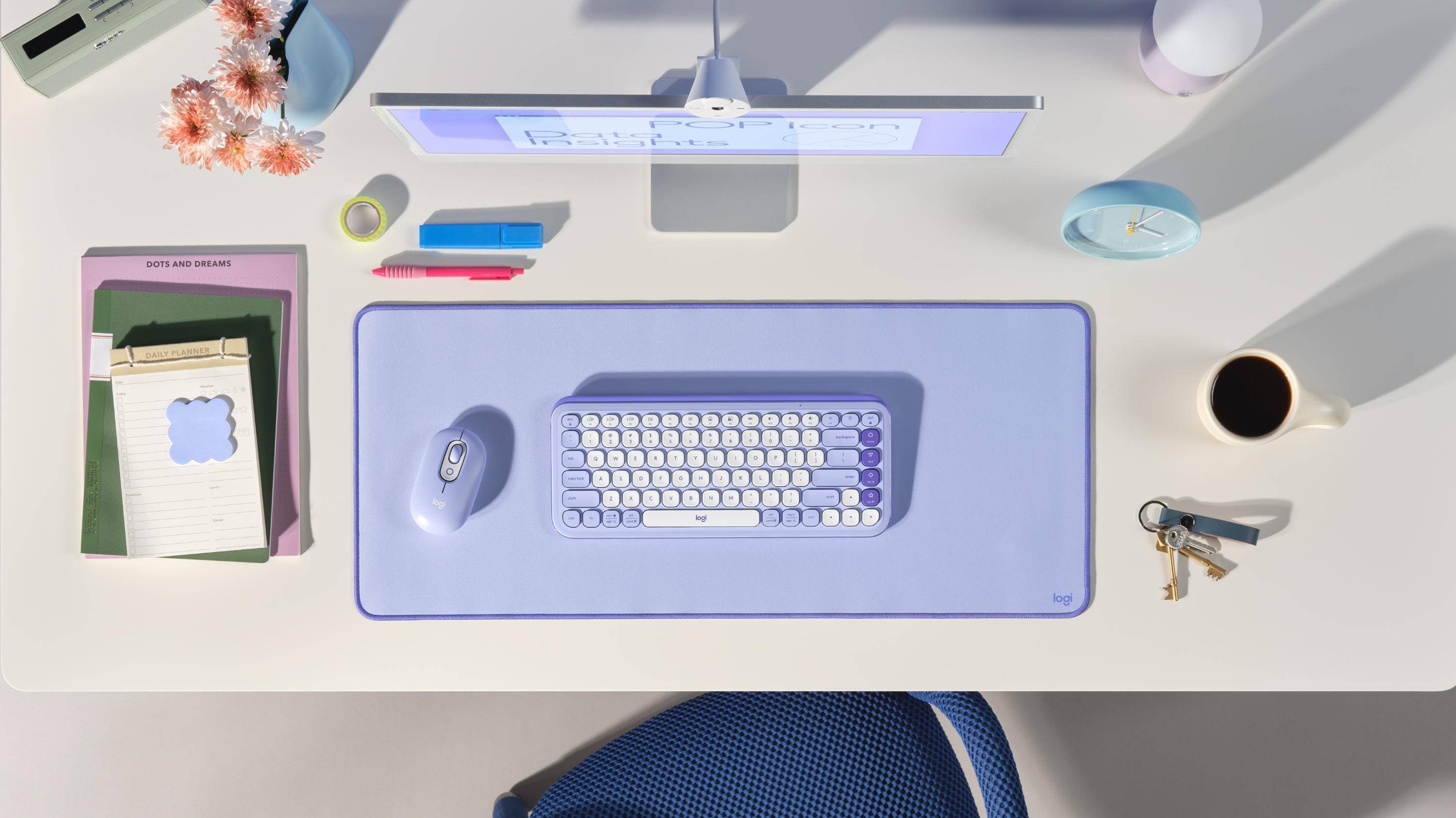 Logitech POP Icon Combo - Tastatur-und-Maus-Set-4