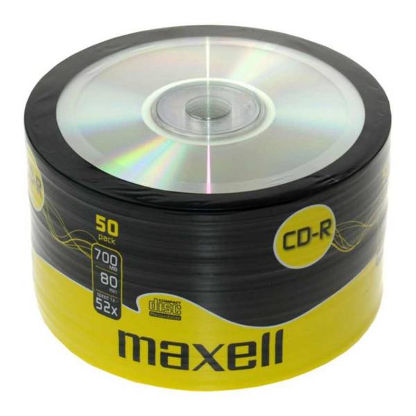 Maxell 50 x CD-R - 700 MB (80 Min) 52x - Spindel