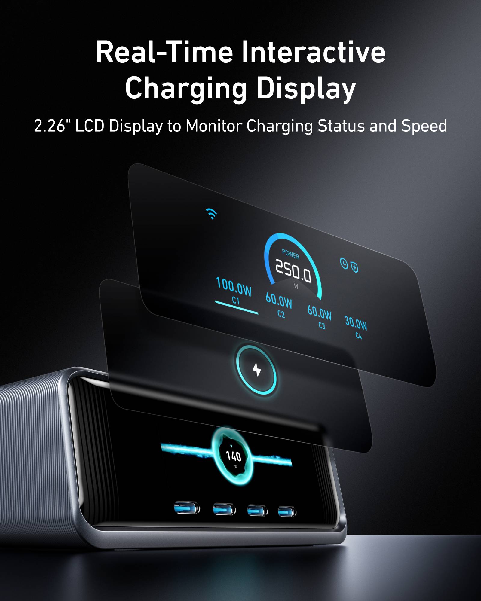 Anker Innovations Anker Prime GaN, Drinnen, Schwarz-3