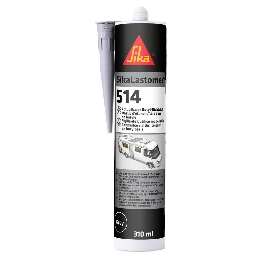SIKA Lastomer 514G grau 310ml dauerelastisch abtupfbar-0