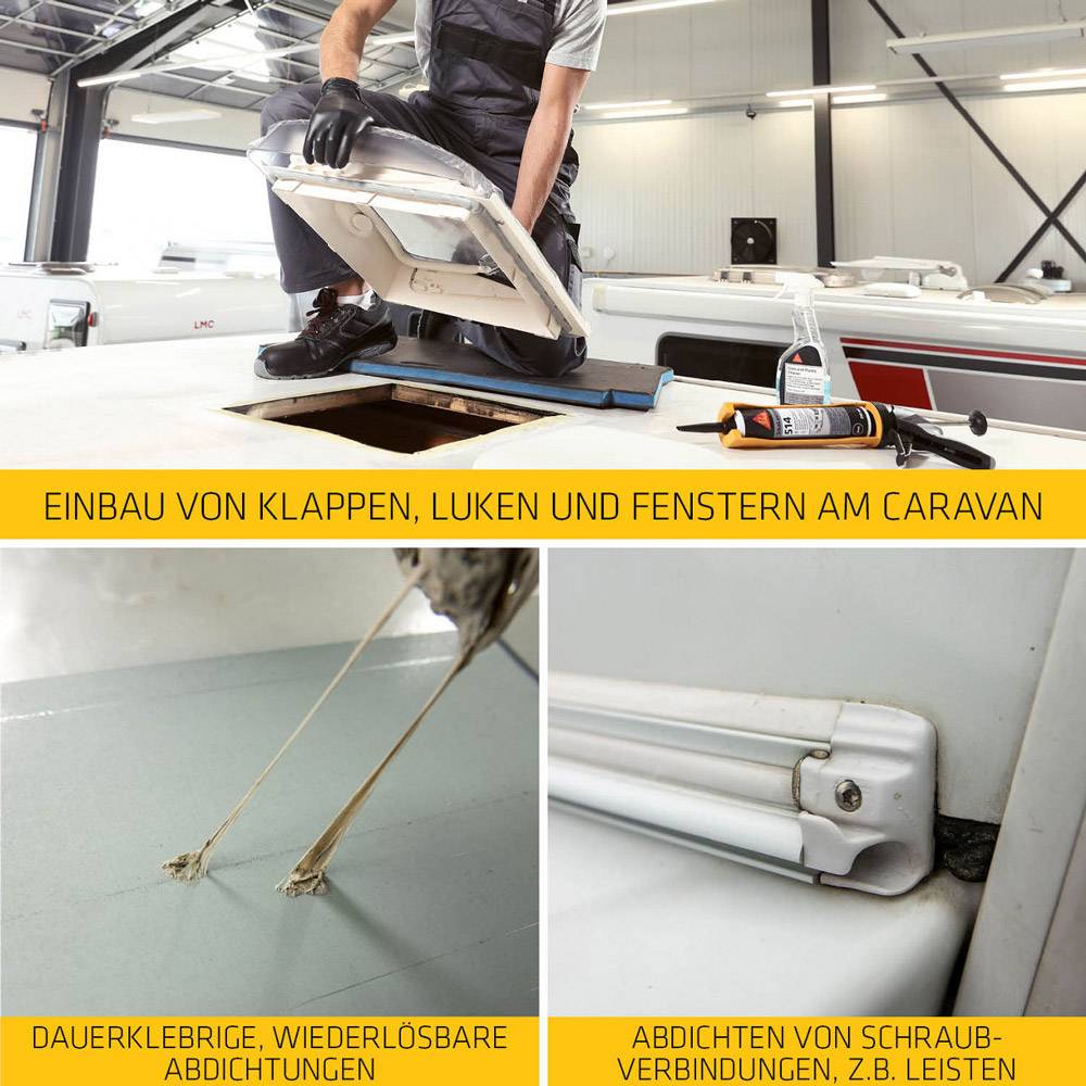 SIKA Lastomer 514 schwarz 310ml dauerelastisch abtupfbar-4