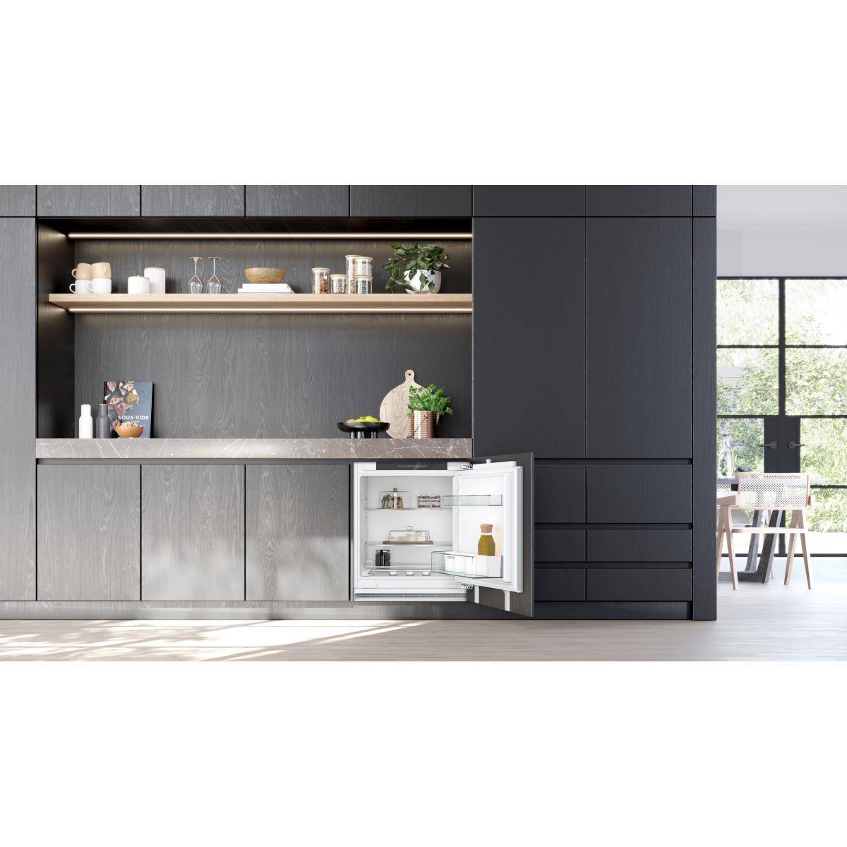 Siemens iQ300 Unterbau-Kühlschrank 82 x 60 cm Flachscharnier KU21RVFE0-1