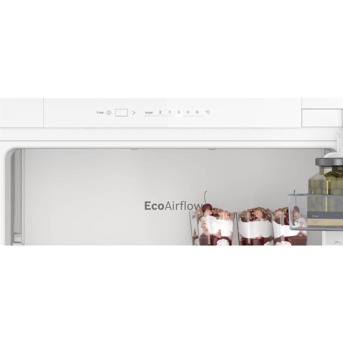 1St. Bosch KIR 21 NSE 0 EB-Kühlschrank E 136L 88cm Schlepptür-1