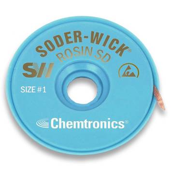 ESD-Entlötlitze Soder-Wick®, 0,8 mm, weiß, 1,5 m, 10 Stück