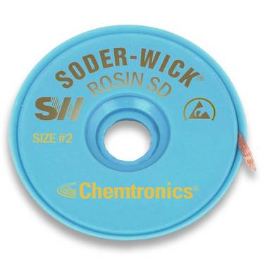 ESD-Entlötlitze Soder-Wick®, 1,5 mm, gelb, 1,5 m