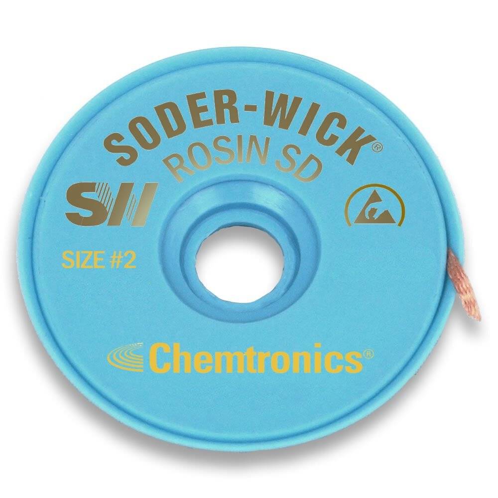 ESD-Entlötlitze Soder-Wick®, 1,5 mm, gelb, 1,5 m-0