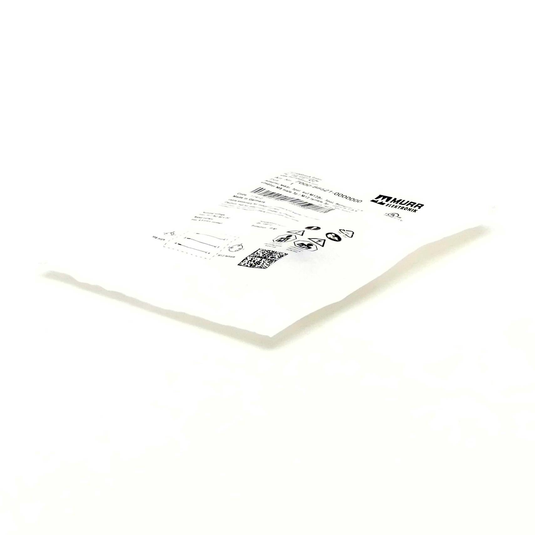 Murrelektronik GmbH Murr elektronik Adapter M8 St. / M12 Bu. A-kod. adaptor 7000-88521-0000000 Murr elektronik Adapter M-3