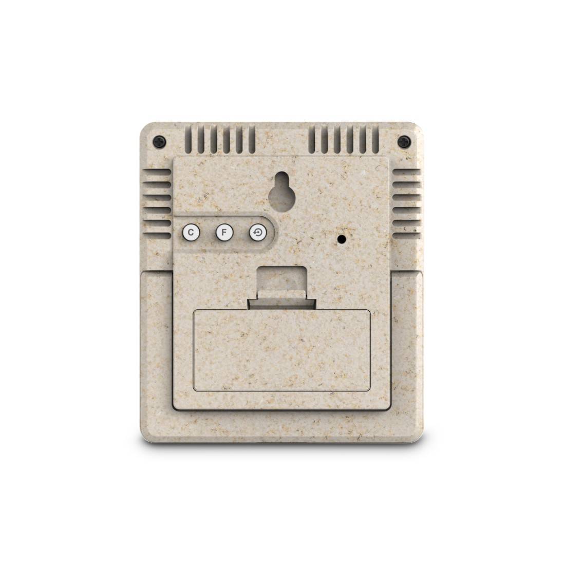 hama 00222227 Thermometer und Hygrometer "Ponza", digital, für innen, Beige-2