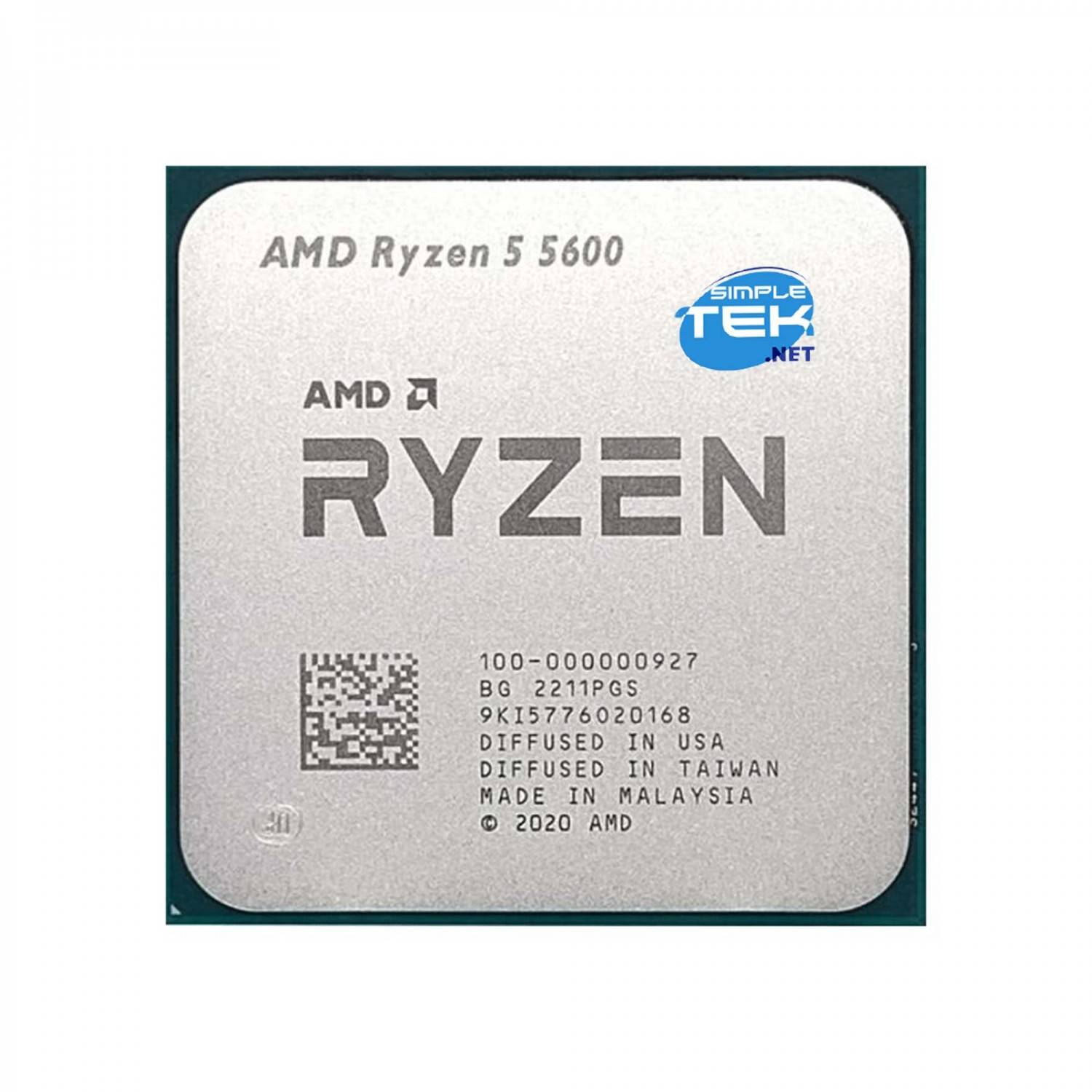 AMD Ryzen 5 5600 6 x 3.5 GHz Hexa Core Prozessor (CPU) Boxed Sockel (PC): AMD® AM4 65 W AMD Ryzen 5 5600 6 x 3.5 GHz Hexa Core Prozessor (CPU) Boxed Sockel (PC): AMD® AM4 65 W