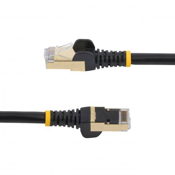 StarTech.com 3m CAT6A Ethernet Cable, 10 Gigabit Shielded Snagless RJ45 100W PoE Patch Cord, CAT 6A 10GbE STP Network-1