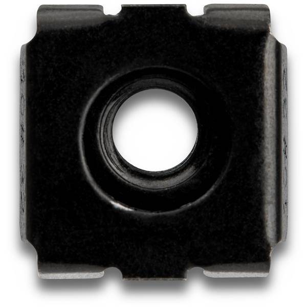 StarTech.com CABCAGENUTS1032 Kafigmuttern (10-32, fur Server-Rack, 50 Stuck, sch-2