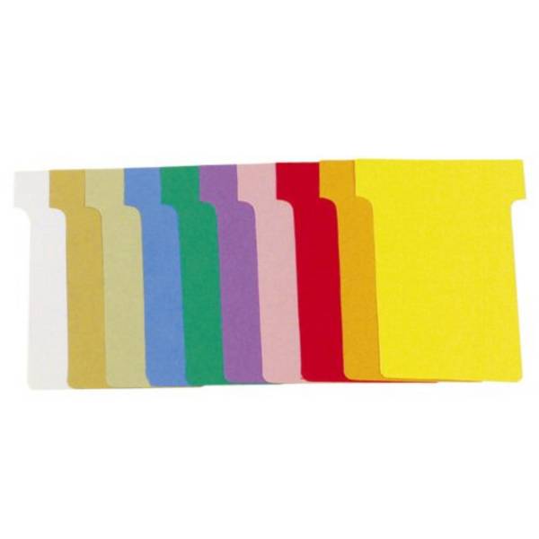 Exacompta Steckkarte 60x85x48x15mm 1000St - Farben sortiert - 57745E
