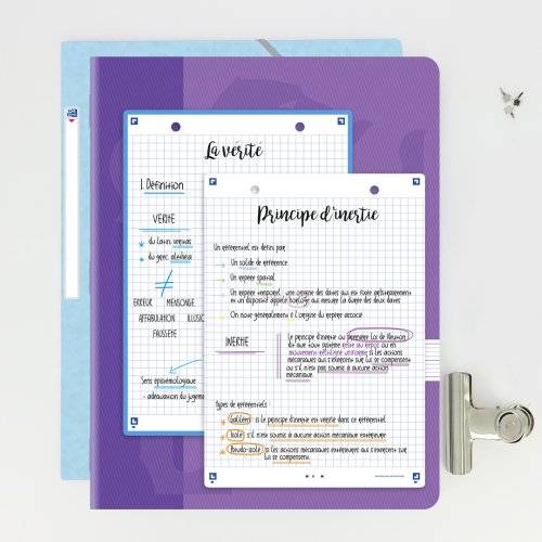 Oxford Fiches bristol REVISION 2.0, A5, blanc-0