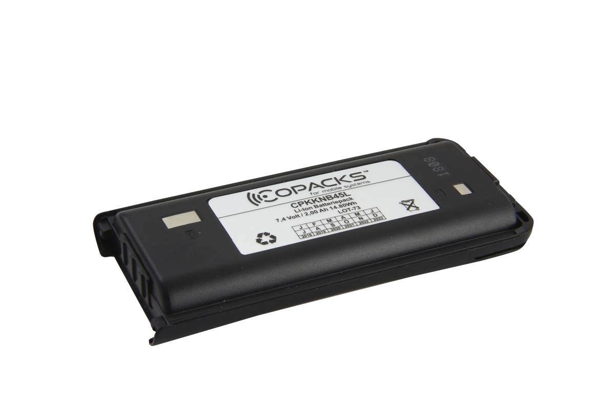 COPACKS Akku LiIon Kenwood TK-3201 TK-2202 TK-3202 TK-2302 TK-3401D-0