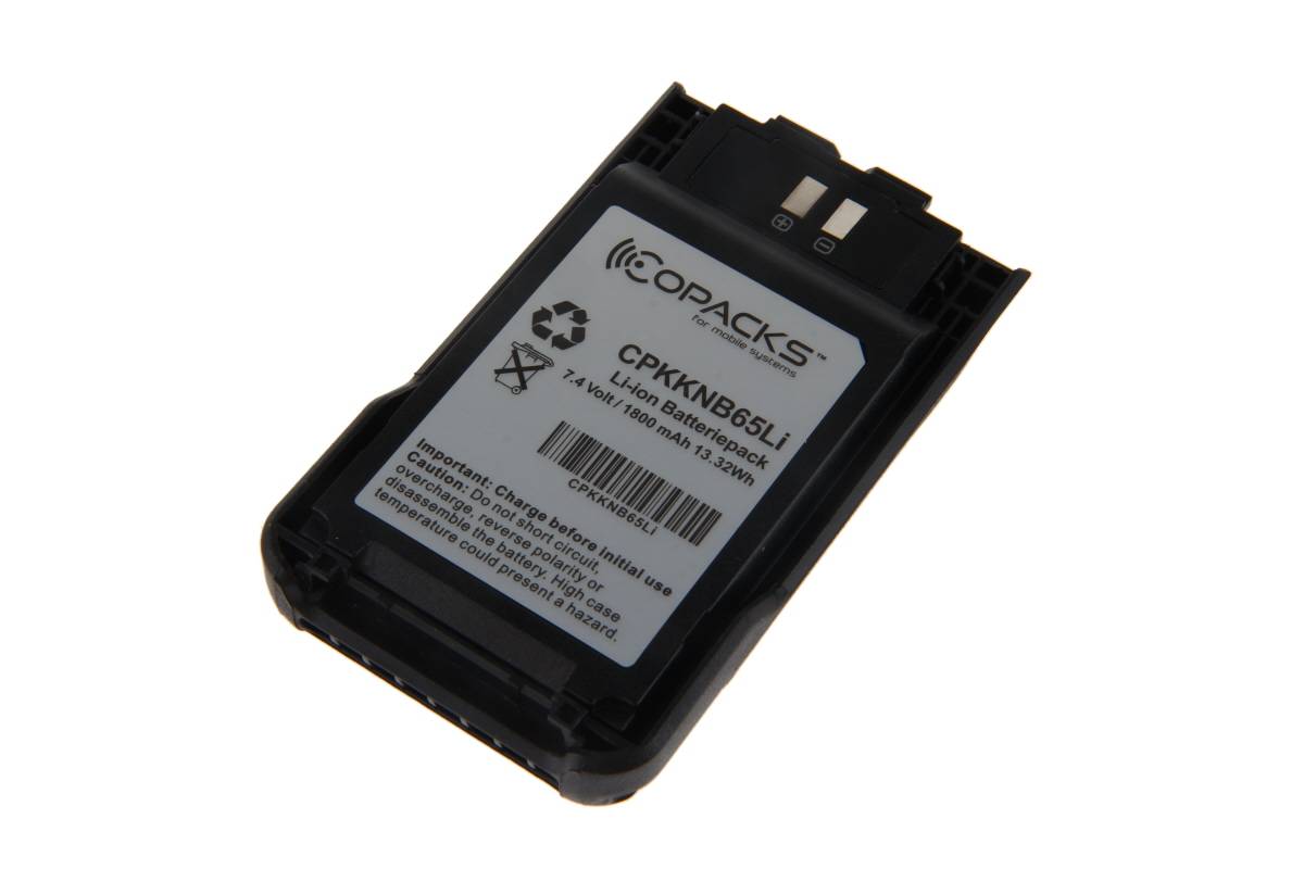 CoPacks Li-Ion Akku passend für Kenwood TK2000 TK3000 TK3501 TH-K20E TH-K40E - KNB65L-0