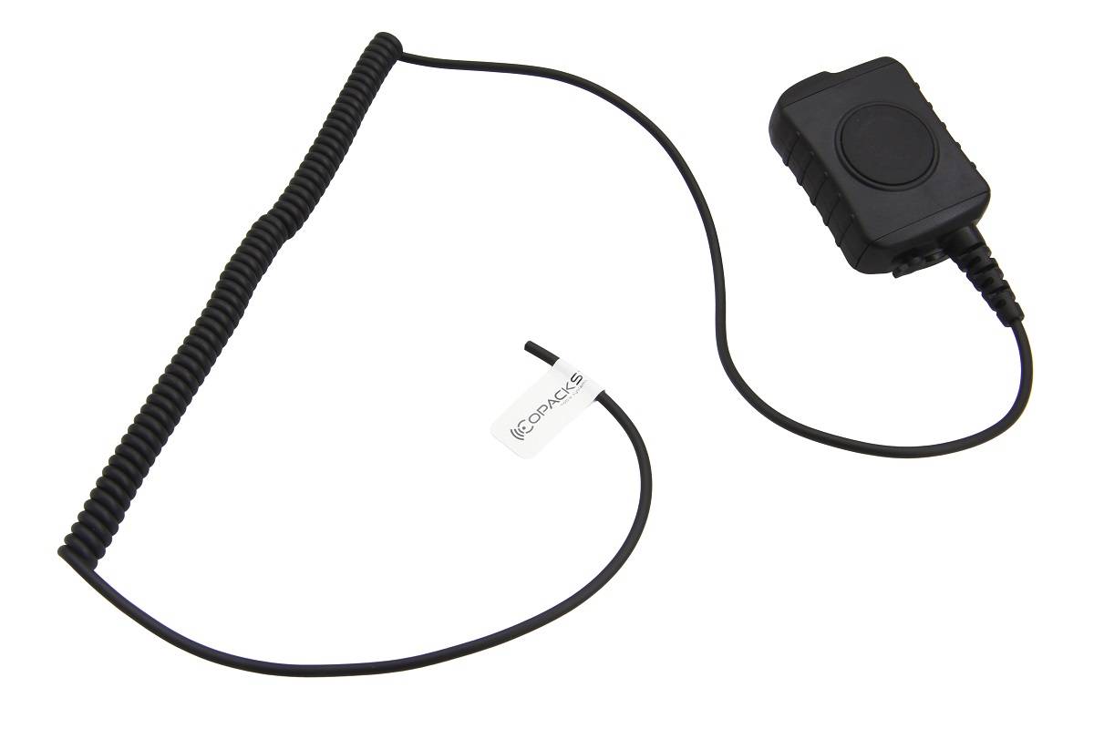 CoPacks PTT-Einheit mit Mikrofon ES-P09 passend für Sepura STP8000/9000-Serie, SC20, SC21-0